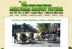 41st Annual Great Midwest Marijuana Harvest Festival - Madison, Wisconsin